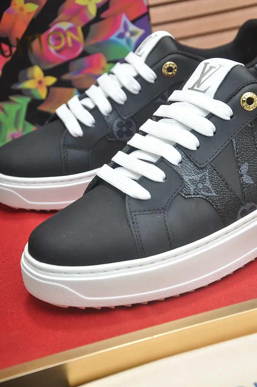 Men's shoes 💰540💶[LOUIS VUITTON] Original order price (mesh lining) new model 🍀LV Louis Vuitton * - top version of LV classic trendy shoes! Use imported original cowhide leather, cloth cowhide lining and original wear-resistant rubber outsole! High quality products! Code number 38-45 (45 is custom-made and cannot be returned or exchanged)